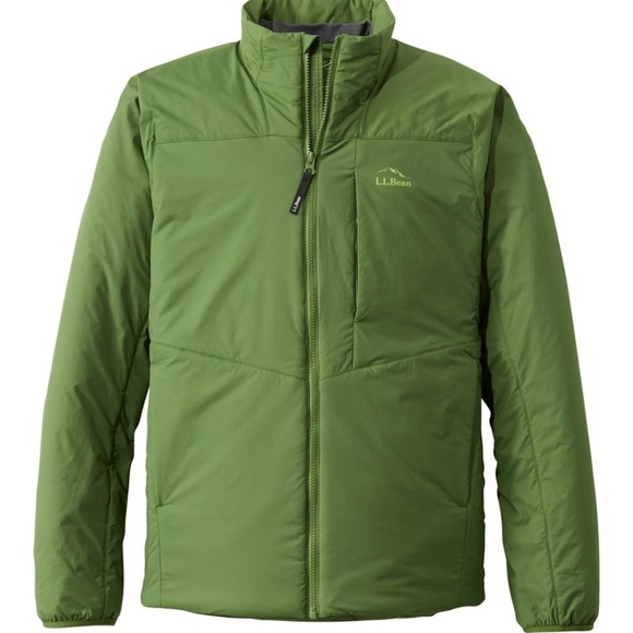 LL Bean Men’s Stretch Packaway Jacket (L LONG in subtle two-toned blue) - Picture 10 of 10